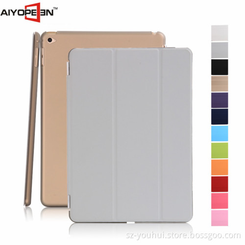 manufactory fabrication Automatically wake up smart cover for ipad mini4 stand case